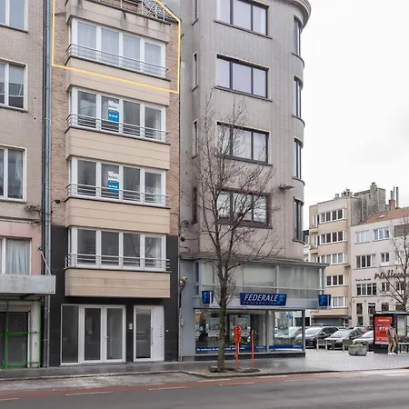 公寓 Spacious Penthouse For 8 People In The Centre 奥斯滕德
